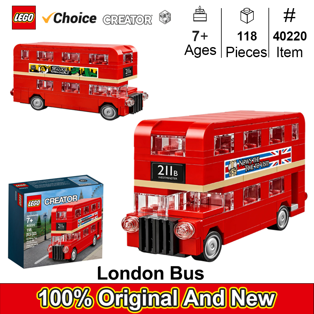 Kids Toys London - LEGO 40220 Creator Double Decker London