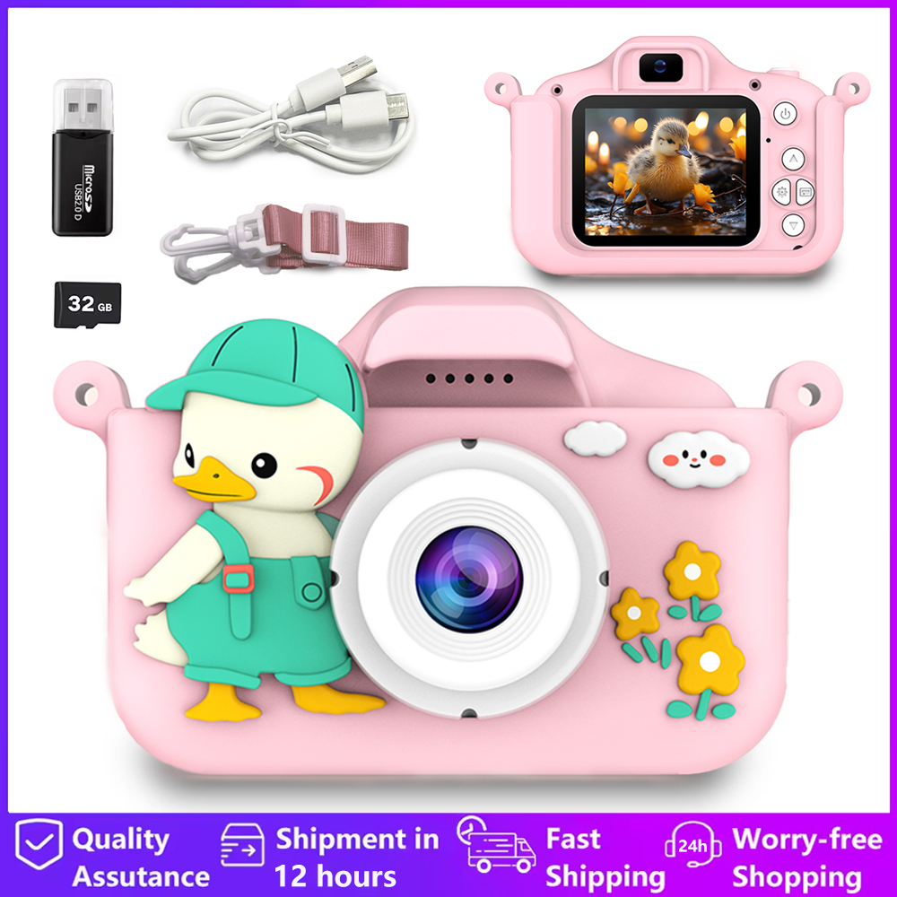 Kids Toys Top View - Mini Kids Cameras Cute Digital Children