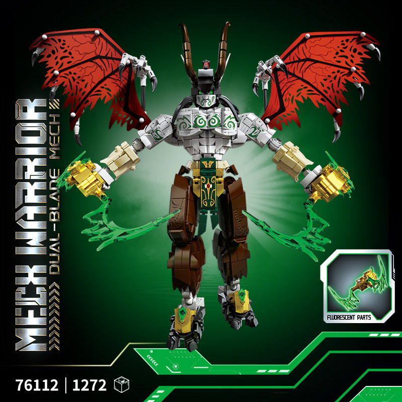 Kids Toys Under 1000 - 1000+pcs Alien Warrior Beast Model Predator