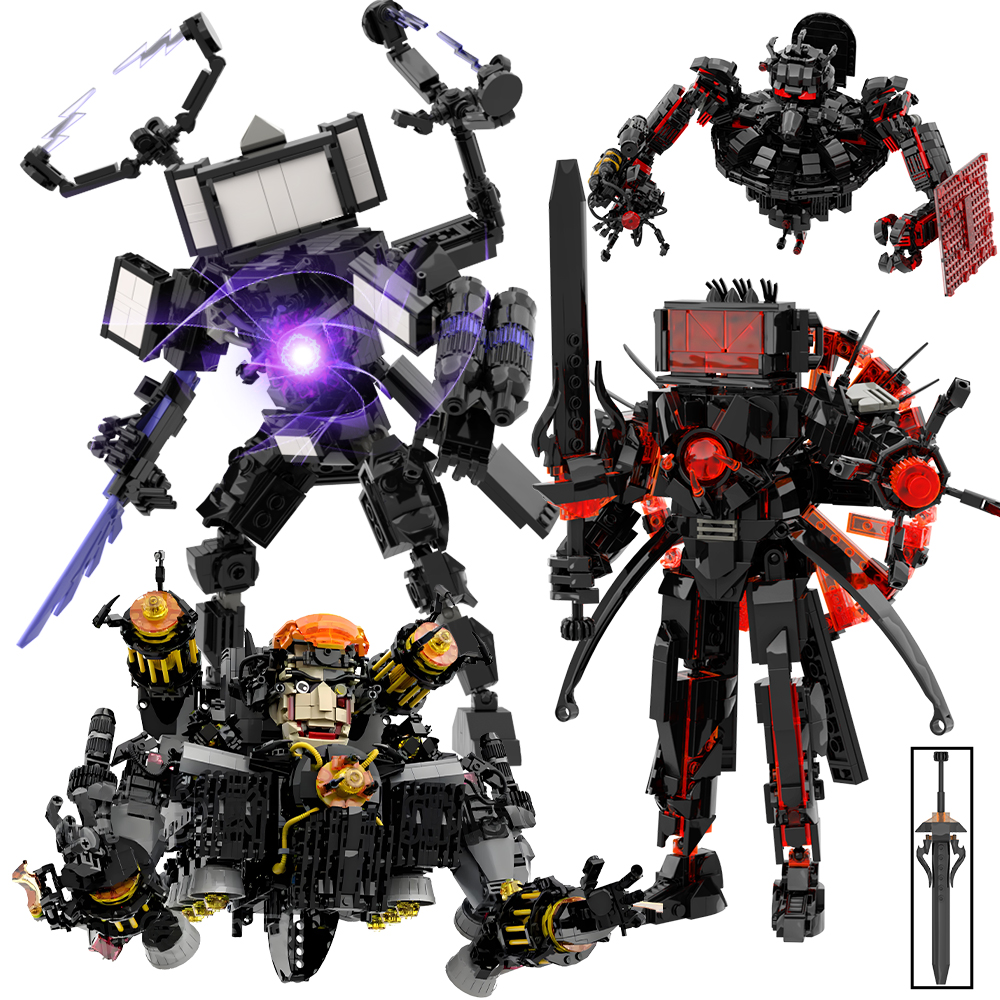 Kids Xmas Toys Ideas - New Skibidi Toileted Giant Titan TVman