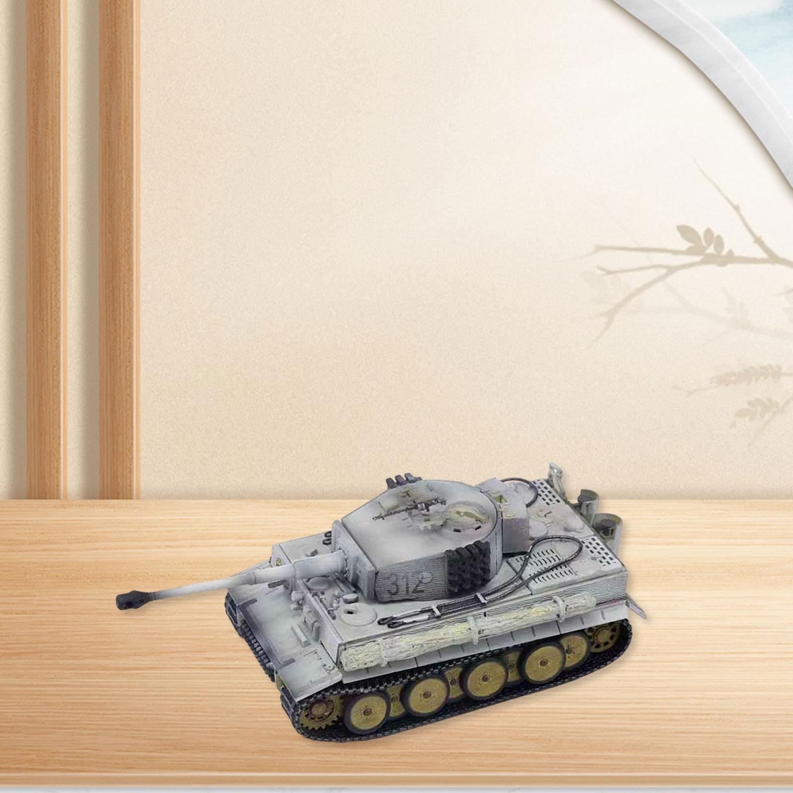 Kids Toys Vehicle - Authentic Weathered Tank Model 1 72