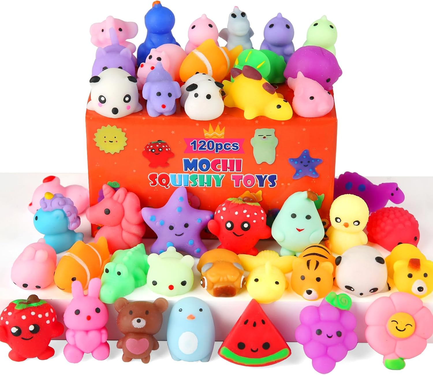 Kids' Toy - 30 Pack Squishy Toys, Kawaii Squishies