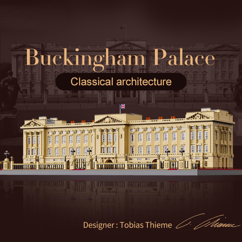 Kids Toys London - Buckingham Palace House Modular Buildings Blocks