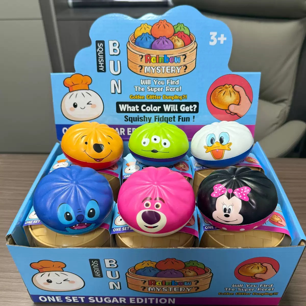 Kids Toys 3 Year Old - Baozi pinch music decompression toy, simulate
