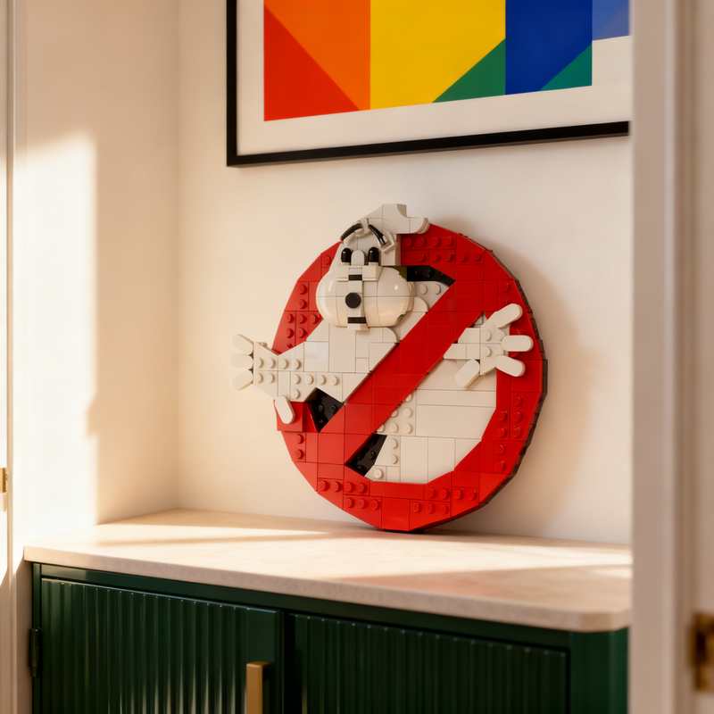 Kids Toys Logo - 273pcs MOC GB Logo Ghostbusters Model