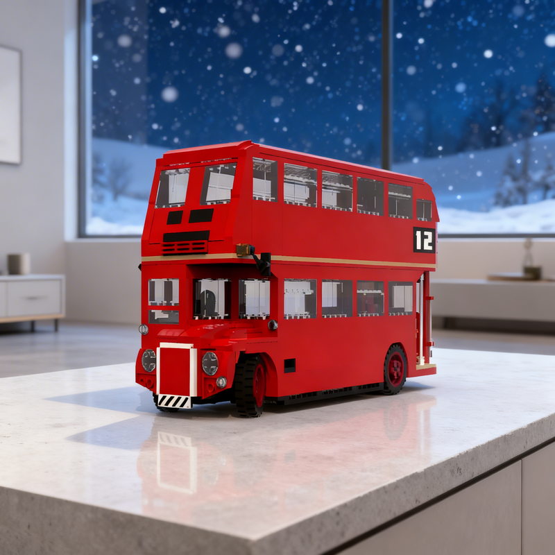Kids Toys London - 2047pcs MOC AEC Routemaster London Double