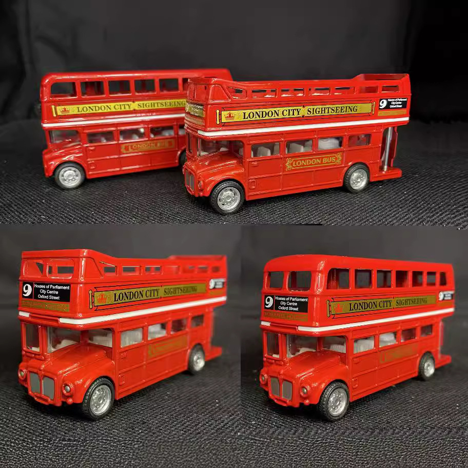 Kids Toys London - 1:24 Simulation Alloy UK-London Double-decker Bus