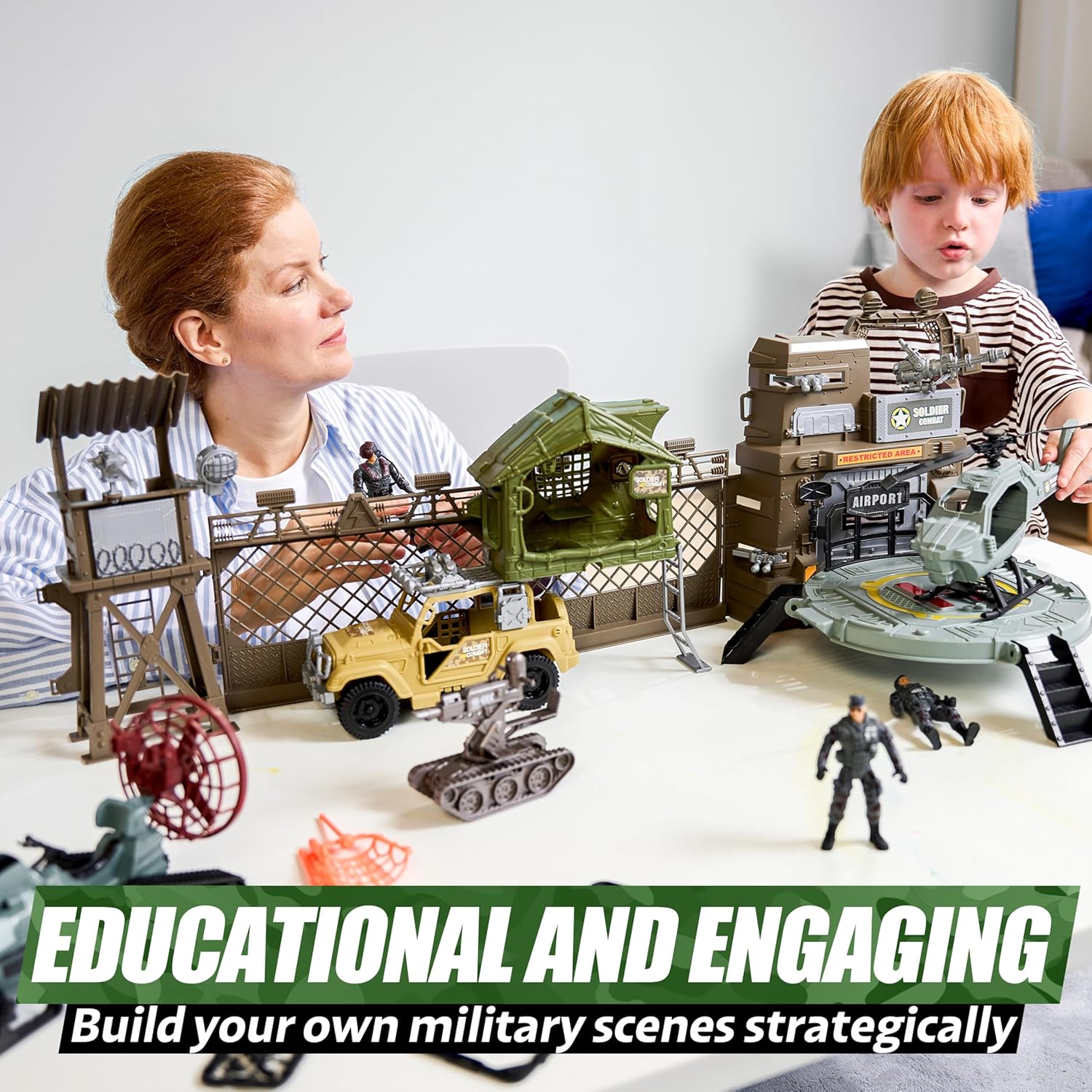 JOYFY Military Toy Set with Ar - Kids Toys Vehicle review and price