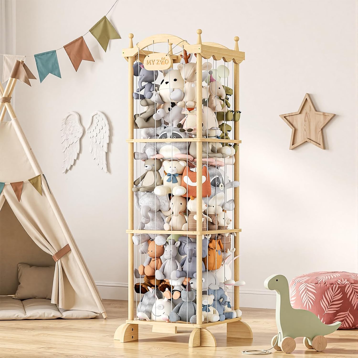 Large Stuffed Animal Storage O - Kids' Toy review and price
