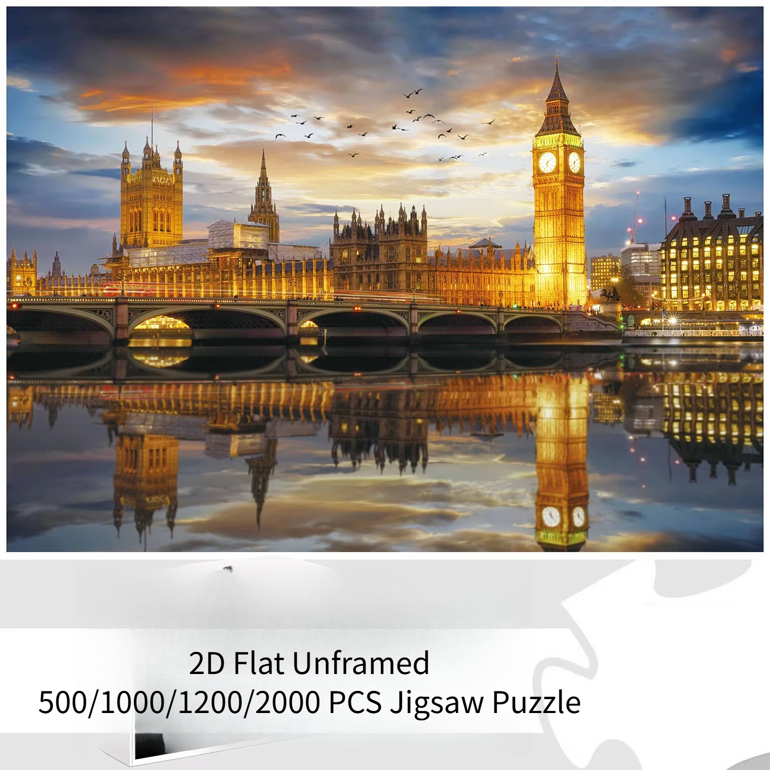 1000 Pieces London Night Jigsa - Kids Toys London review and price