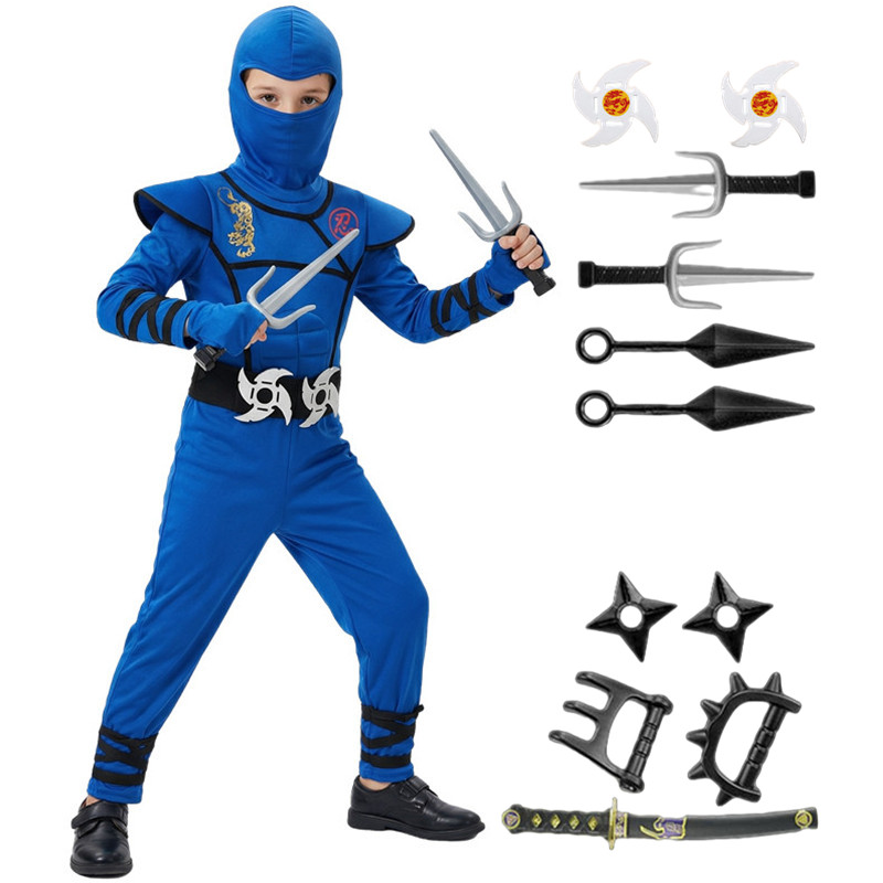 Black and Blue Ninja Costume f - Kids Toys Movie review and price
