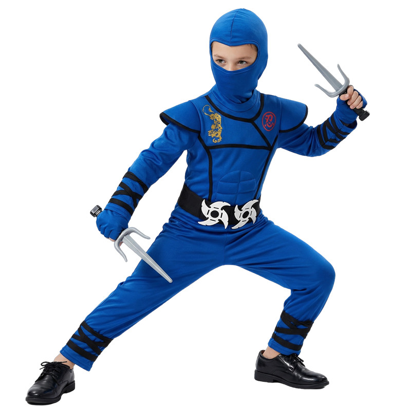 Black and Blue Ninja Costume f - Kids Toys Movie review and price