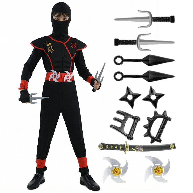 Black and Blue Ninja Costume f - Kids Toys Movie review and price