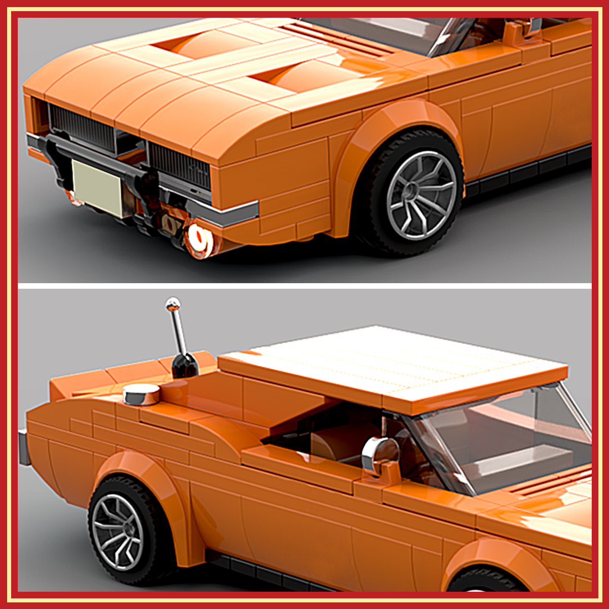 Classic MOC-83130 Muscle Style - Kid Toys Ads review and price