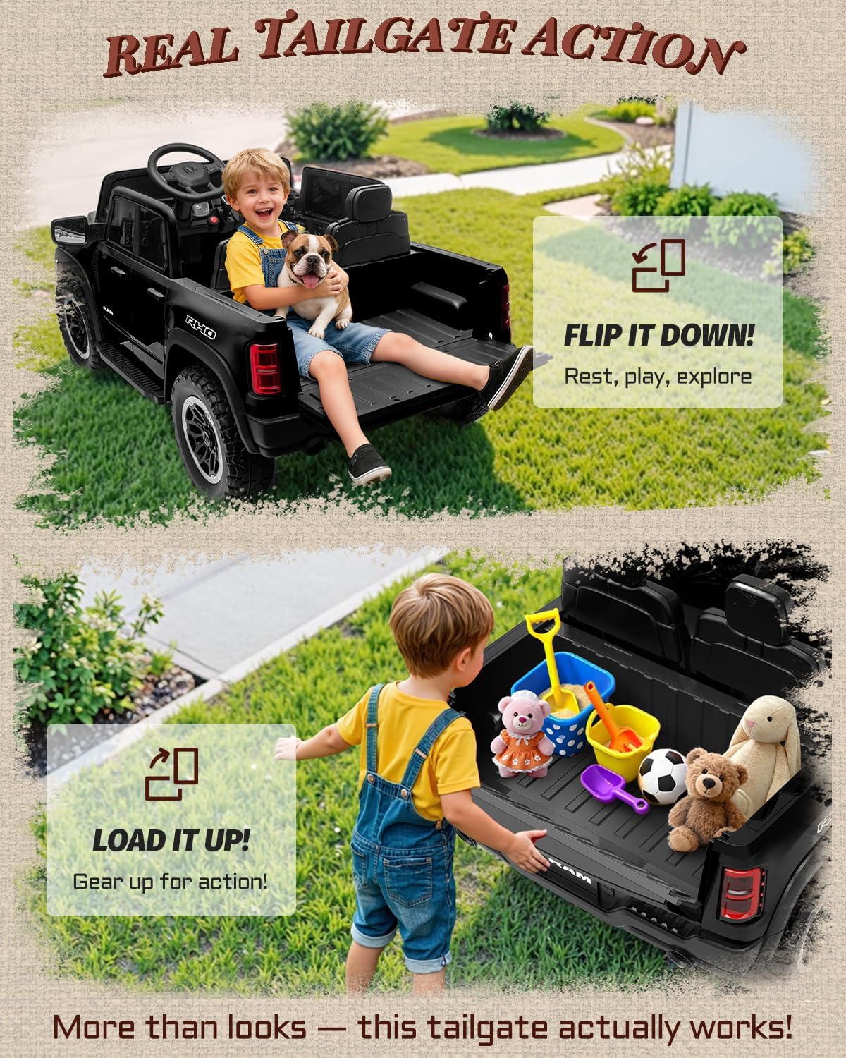 First Ride On 24V Ride on Toys - Kids Toys Big W review and price