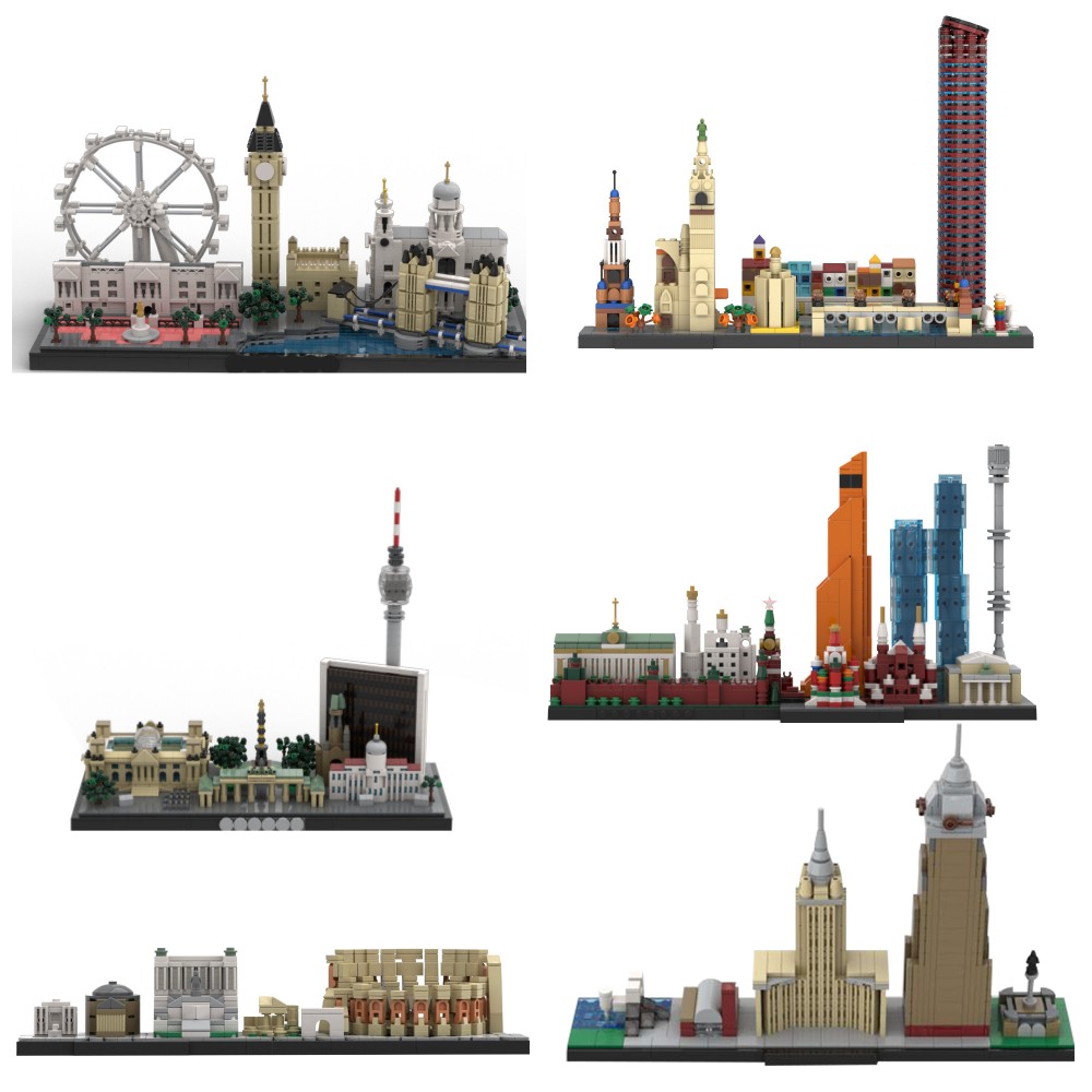 MOC London skyline Architectur - Kids Toys London review and price
