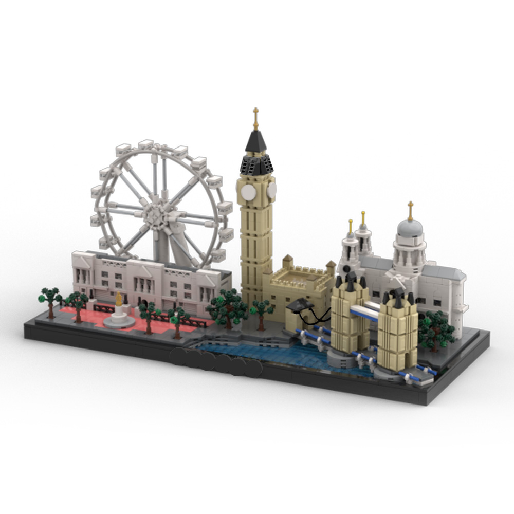 MOC London skyline Architectur - Kids Toys London review and price