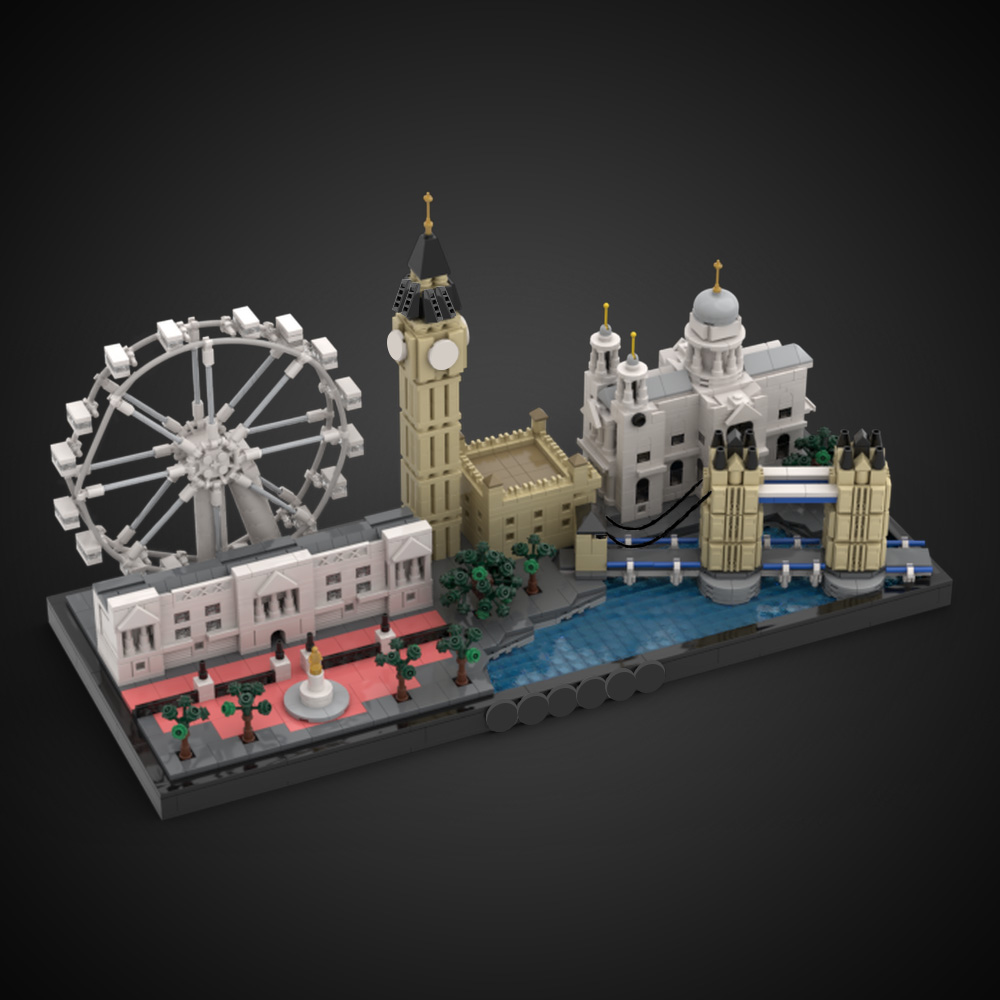 MOC London skyline Architectur - Kids Toys London review and price