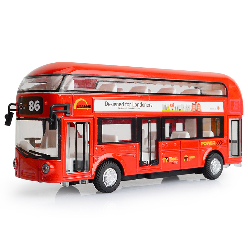 17CM Double Decker London Bus  - Kids Toys London review and price