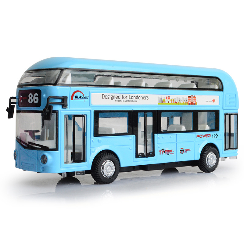 17CM Double Decker London Bus  - Kids Toys London review and price