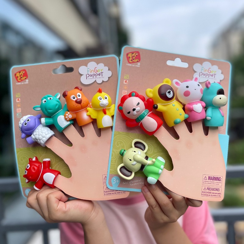 5Pcs Kids Animal Finger Puppet - Kids Toys Elephant review and price