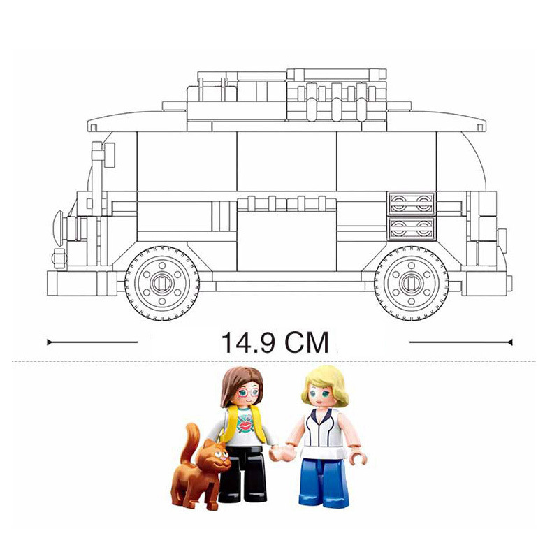 City Street Van Mini Friends C - Kids Toys London review and price