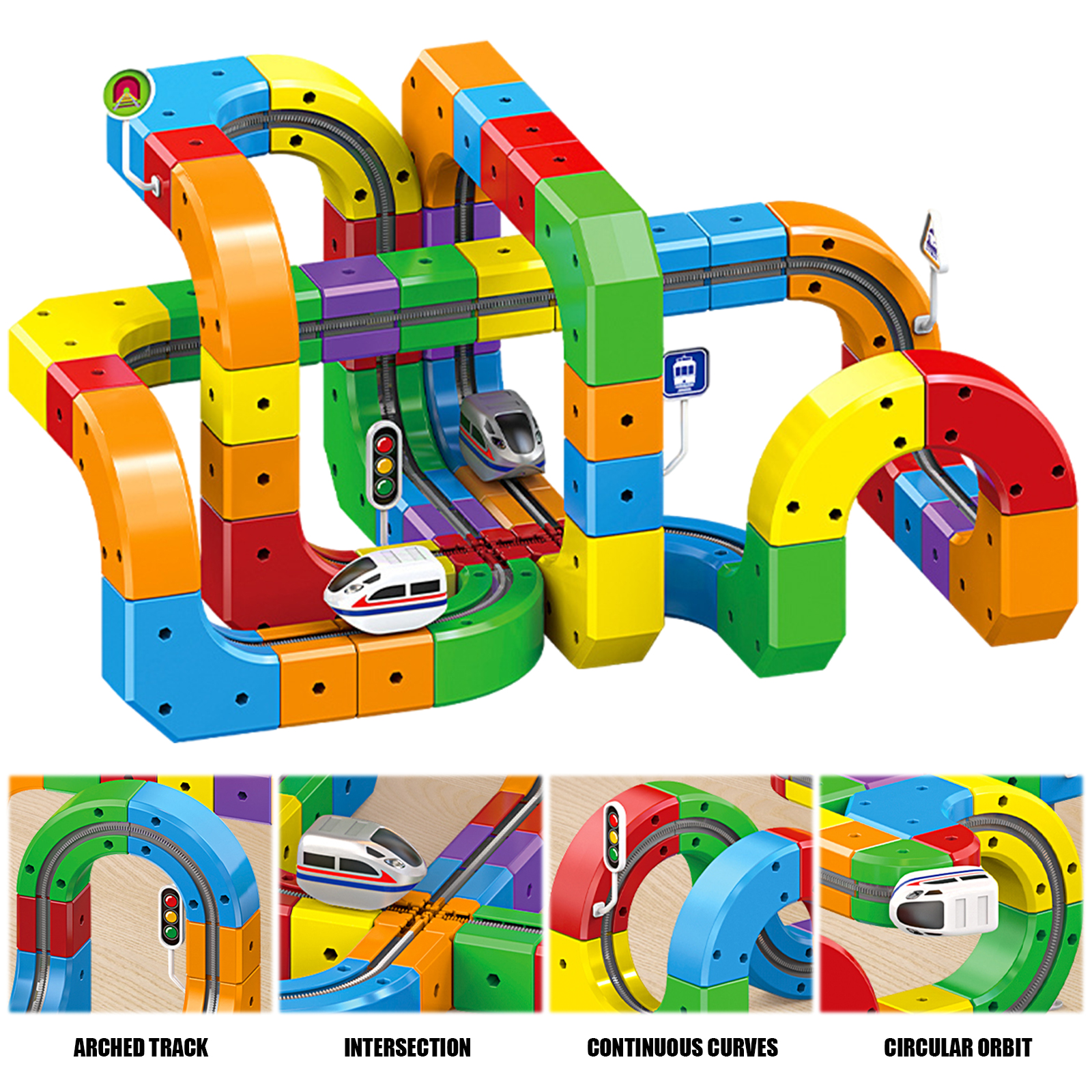 Electric Magnetic Track Set wi - Kids Toys Vehicle review and price