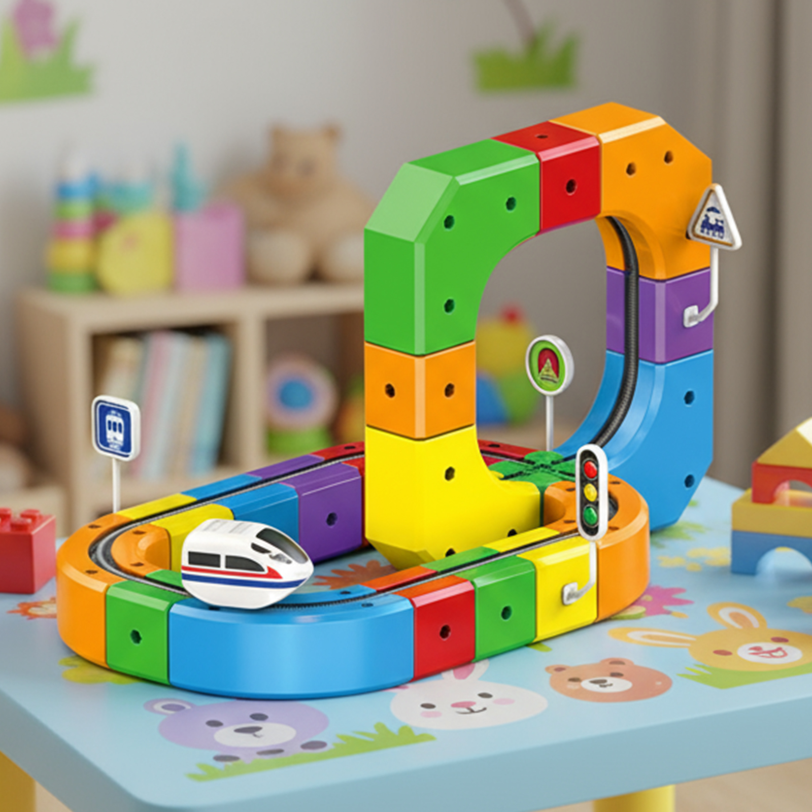 Electric Magnetic Track Set wi - Kids Toys Vehicle review and price