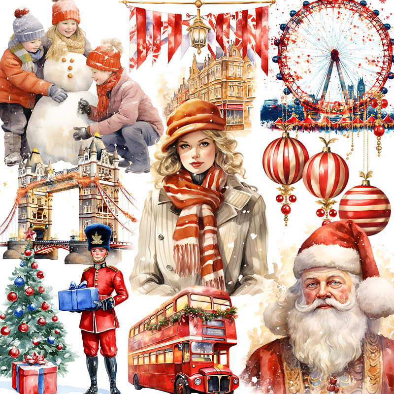 London Christmas Stickers Craf - Kids Toys London review and price