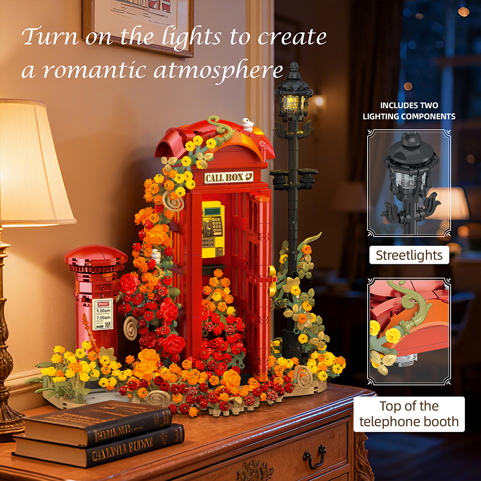 City Rose Flower London Red Te - Kids Toys London review and price