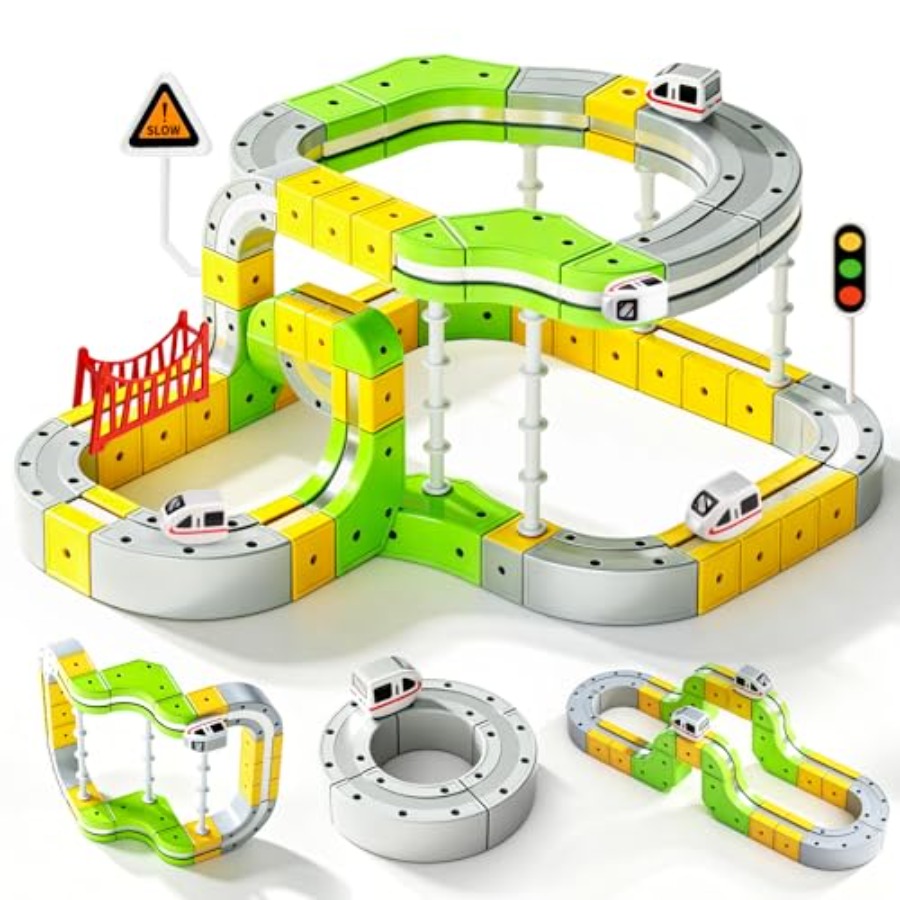 STEM train set for kids 4-8 ma - Kids' Toy review and price