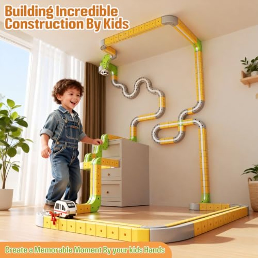 STEM train set for kids 4-8 ma - Kids' Toy review and price