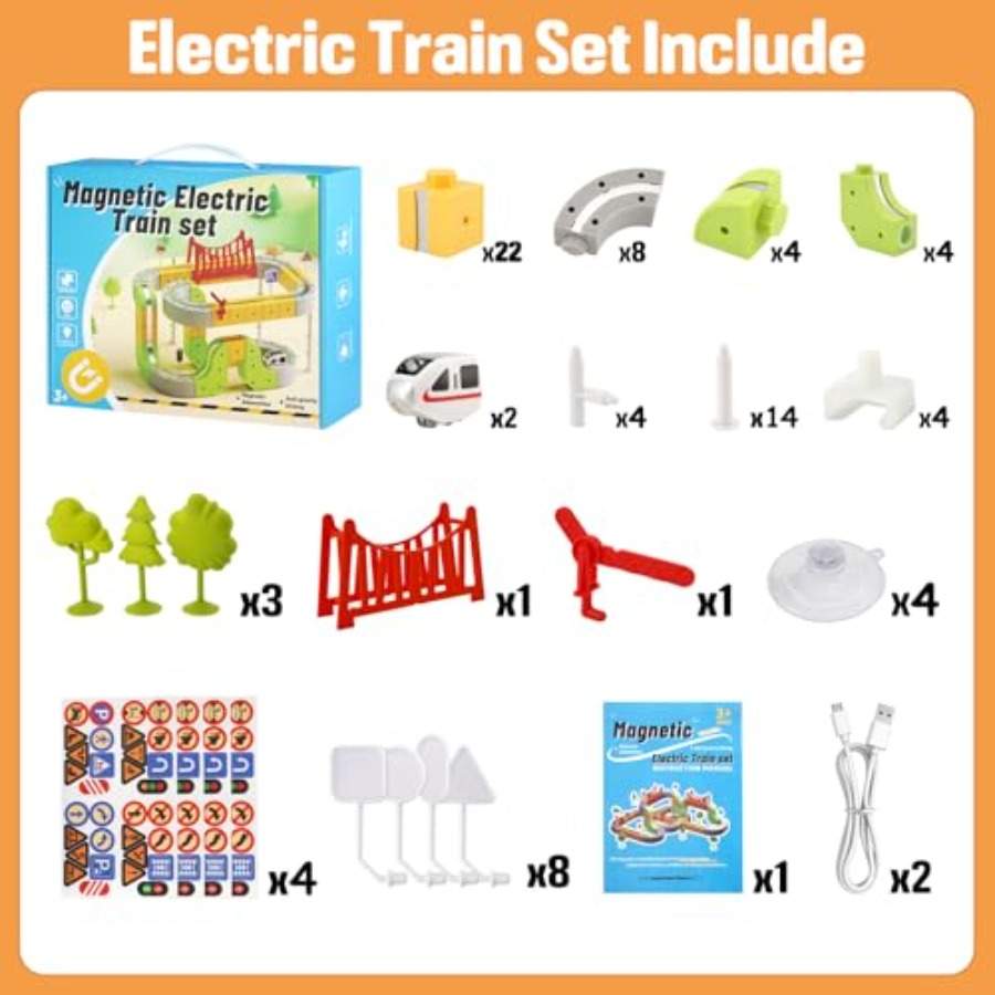 STEM train set for kids 4-8 ma - Kids' Toy review and price