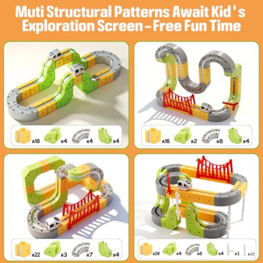 STEM train set for kids 4-8 ma - Kids' Toy review and price