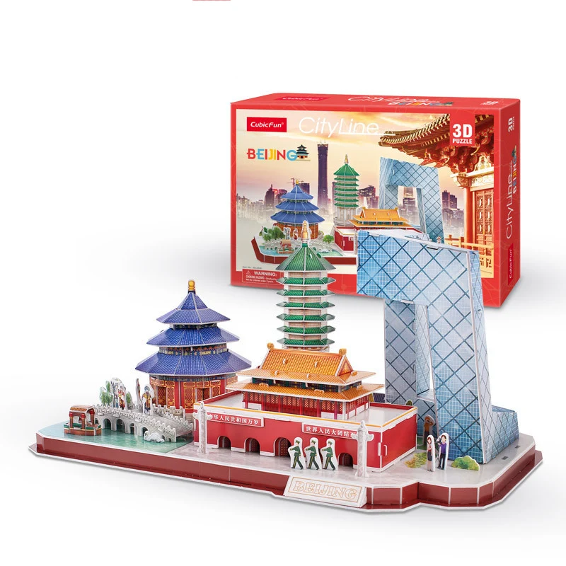 3D Puzzle Game DIY Toy Paper M - Kids Toys London review and price