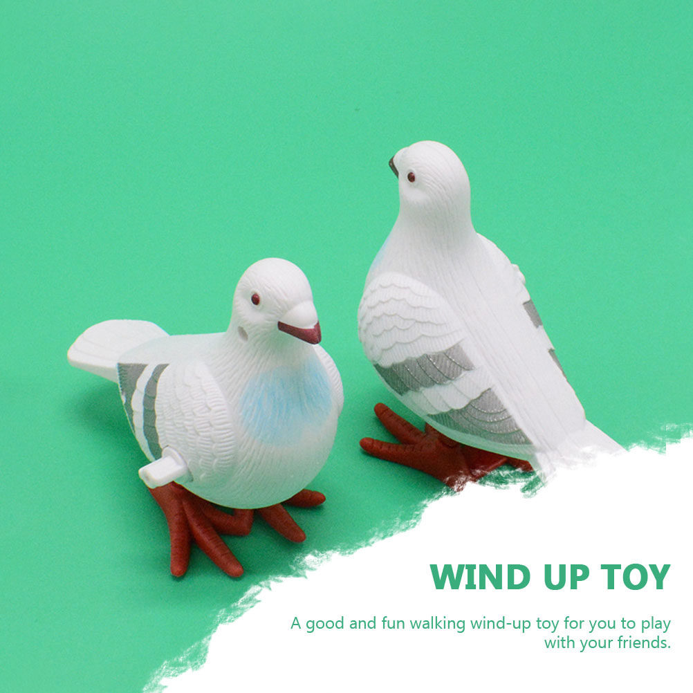 4Pcs Wind Up Pigeon Animals Cr - Kids Toys Vehicle review and price