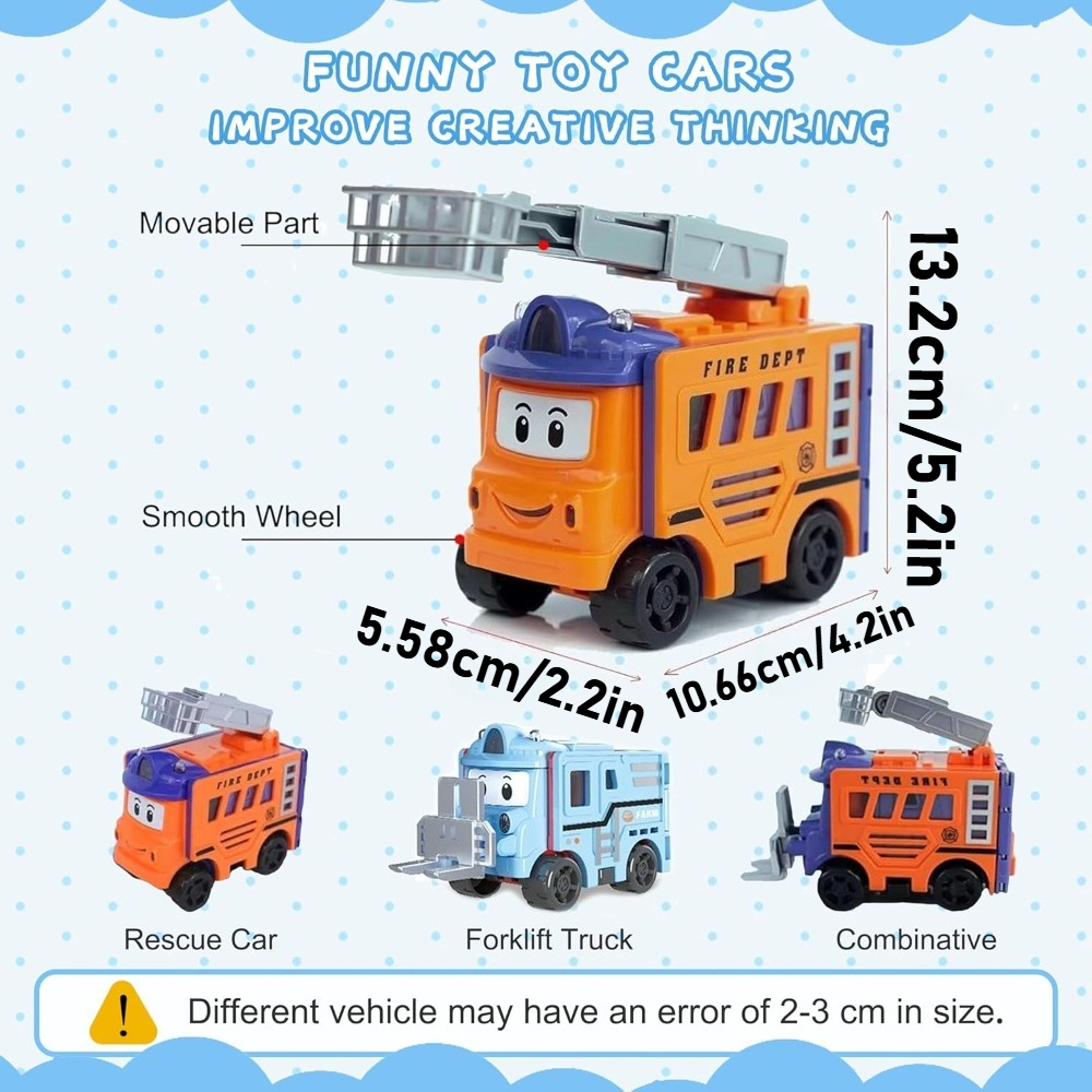 Flip Racers Transformable Cars - Kids Toys Vehicle review and price