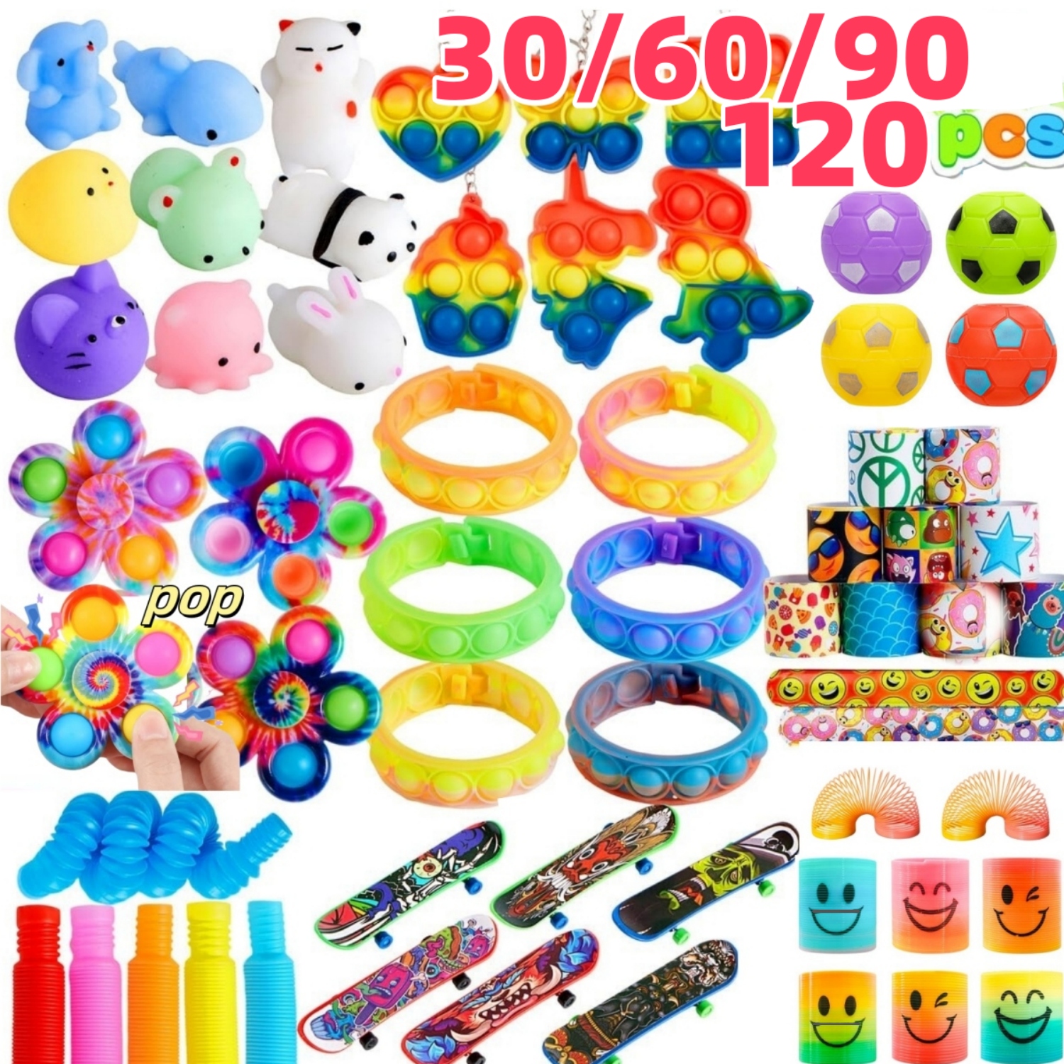 Bulk Pack of 30-120 Popular Fi - Kids' Toy review and price