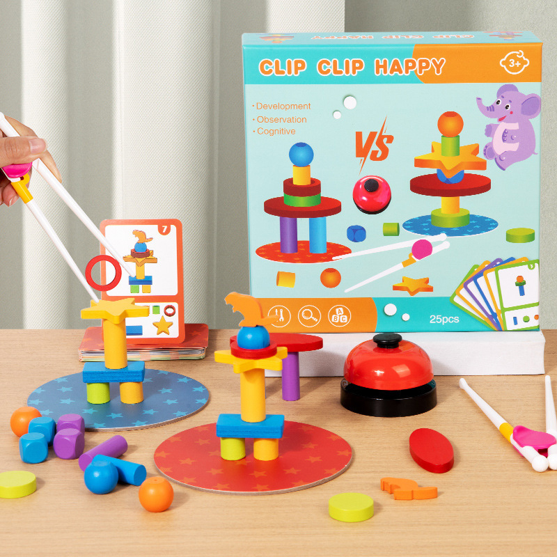 Wooden Stacking Blocks Shape S - Wooden Blocks Stacking review and price