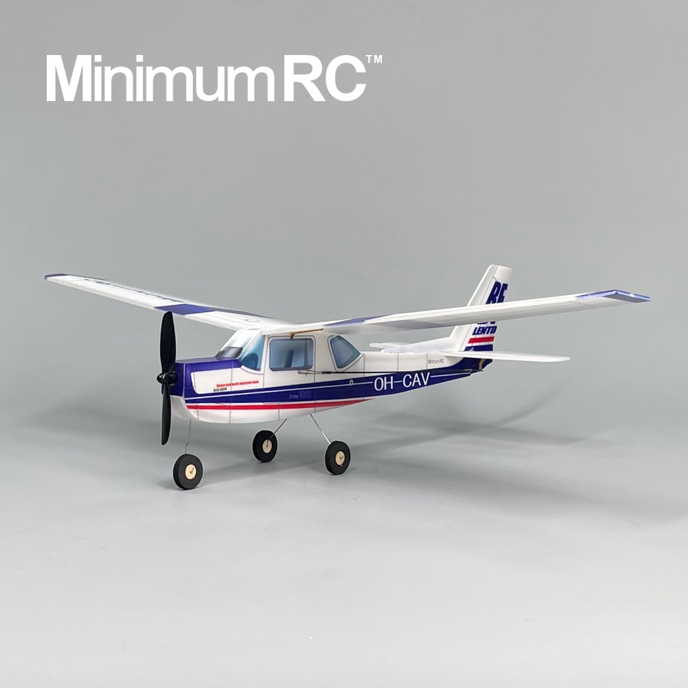 MinimumRC Plane Kit Blue Cessn - Kids Toys Vehicle review and price