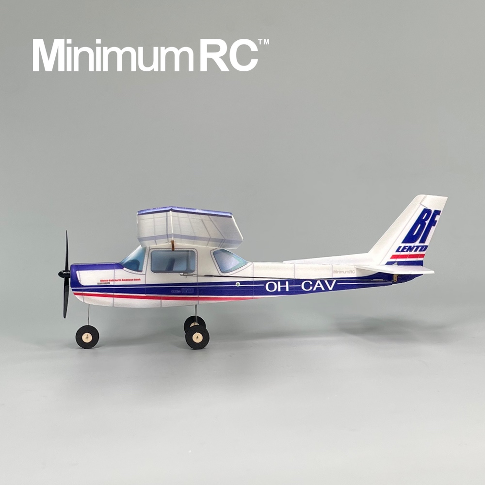 MinimumRC Plane Kit Blue Cessn - Kids Toys Vehicle review and price