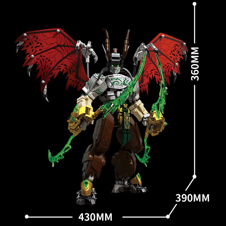 1000+pcs Alien Warrior Beast M - Kids Toys Under 1000 review and price