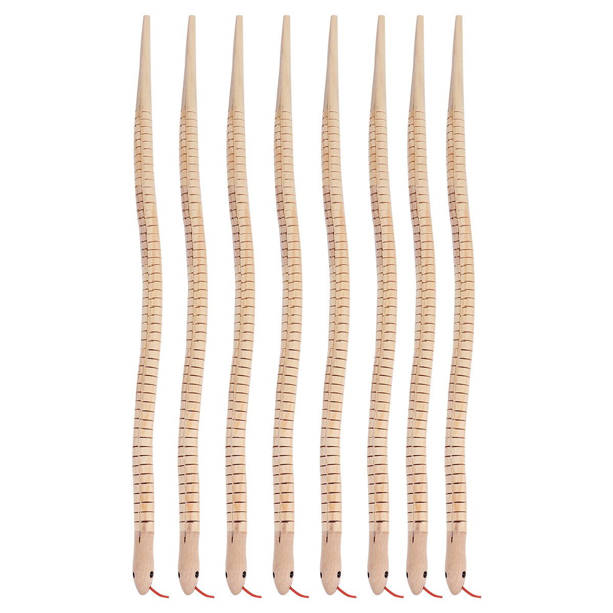 8Pcs Wooden Snake Simulation R - Kids Toys Vehicle review and price