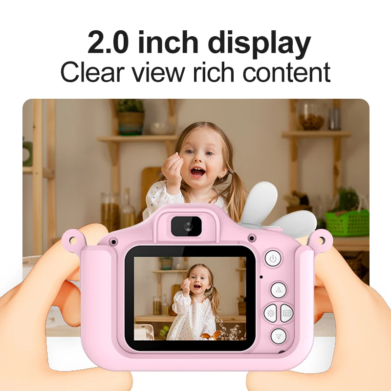 Kids Camera Digital Dual Camer - Kids Toys Top View review and price