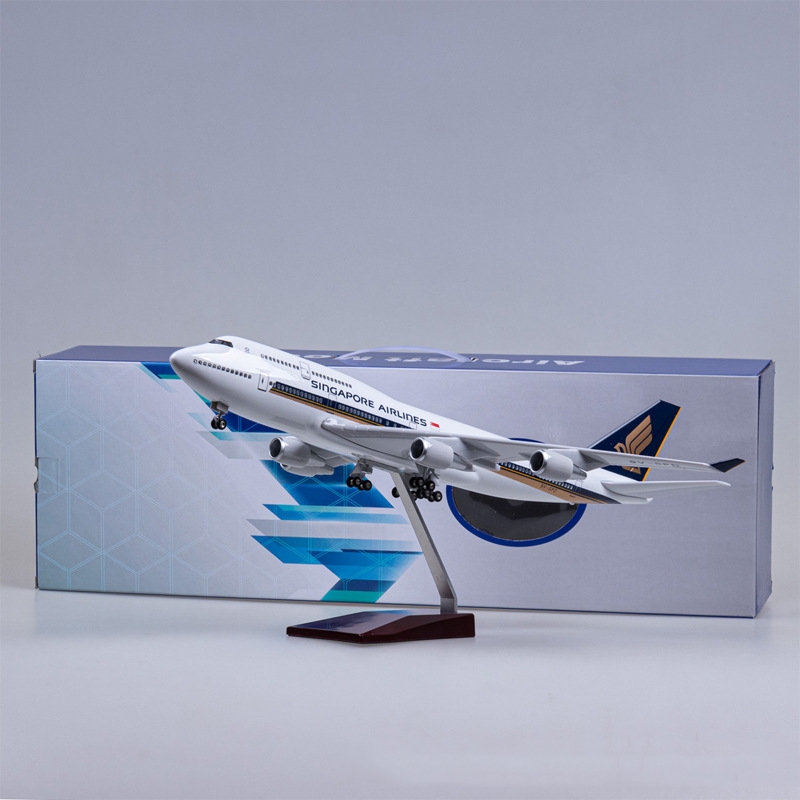 47cm Scale Aircraft B747 Singa - Kids Toys Singapore review and price