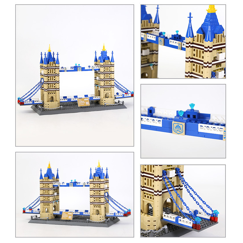 MOC Tower Bridge Building Bloc - Kids Toys London review and price