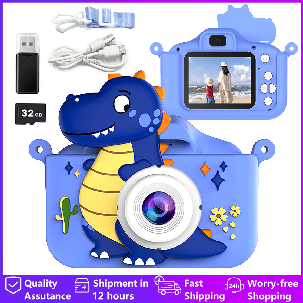 Mini Kids Cameras Cute Digital - Kids Toys Top View review and price