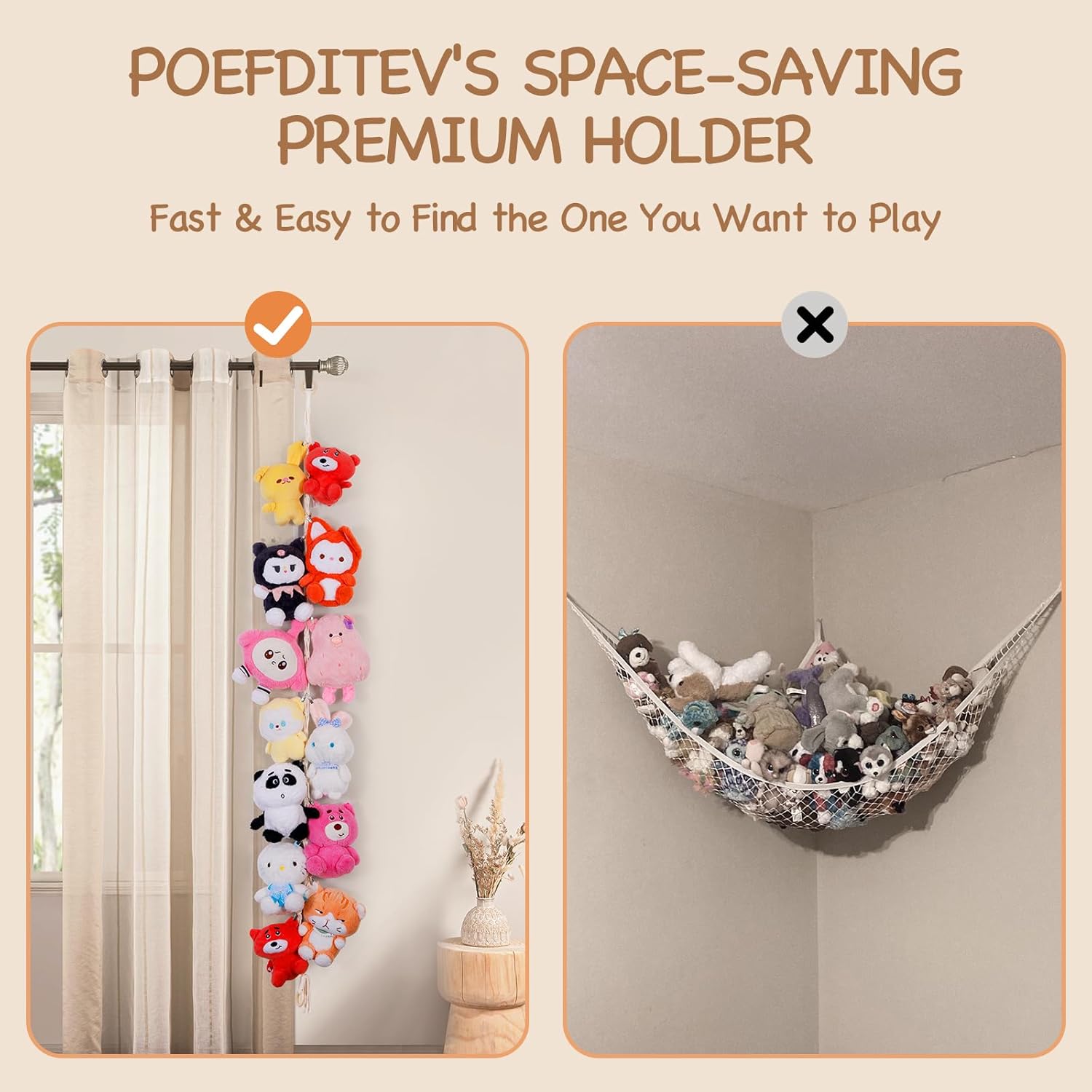 Boho Stuffed Animal Storage Ch - Kids' Toy review and price
