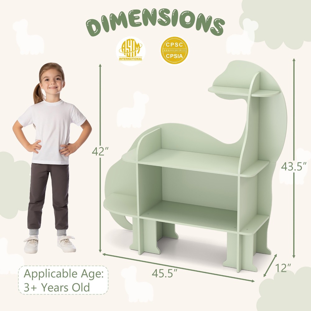 3-Tier Dinosaur Kids Bookshelf - Kid Toys Ads review and price