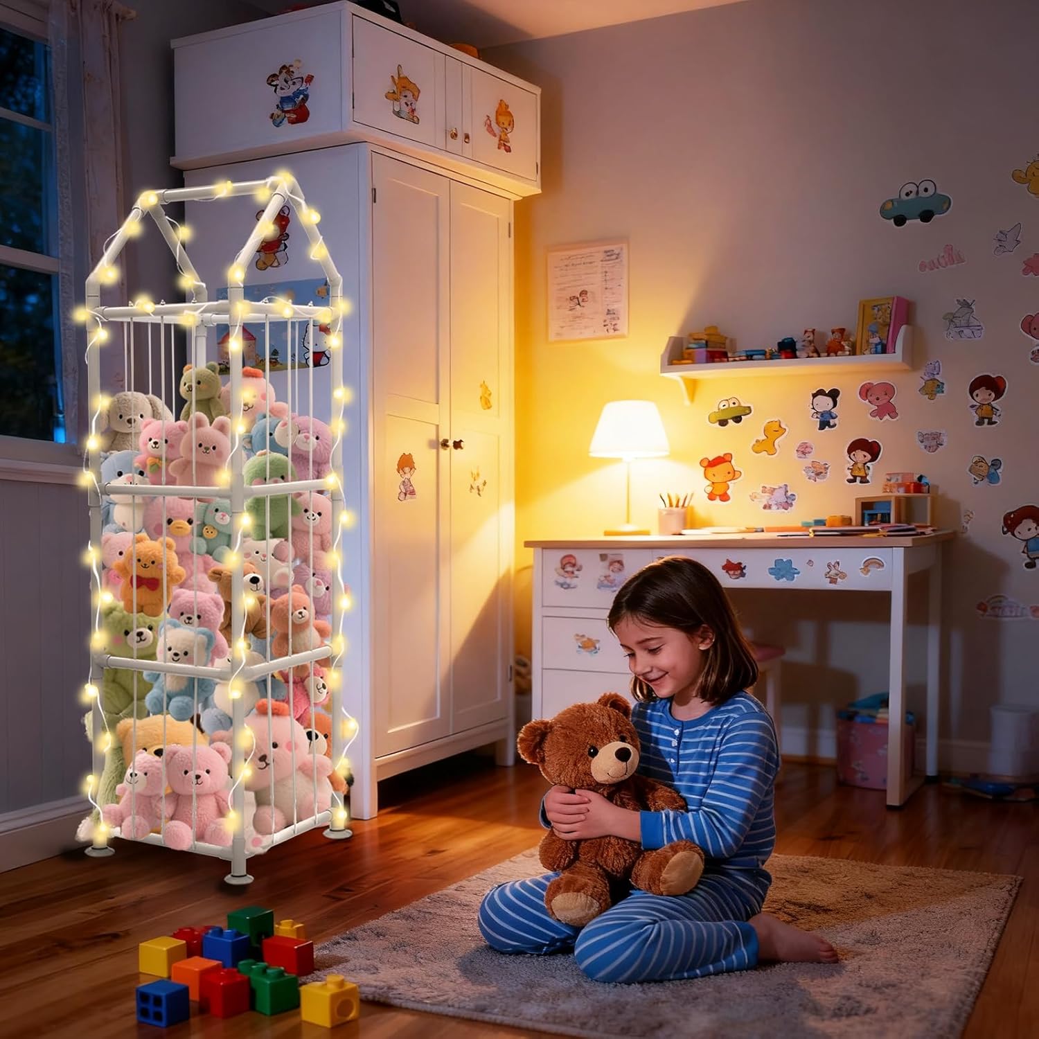 Stuffed Animal Storage with Su - Kids' Toy review and price